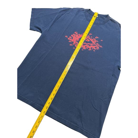 Vtg Quiksilver Faded Distress Shirt L -XL Surf Skate Grunge Vaporwave OP 90s Y2K - Picture 4 of 9